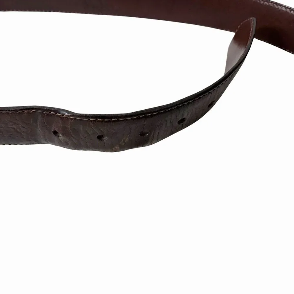 W.Kleinberg for Neiman Marcus Brown Leather Belt Men’s 40